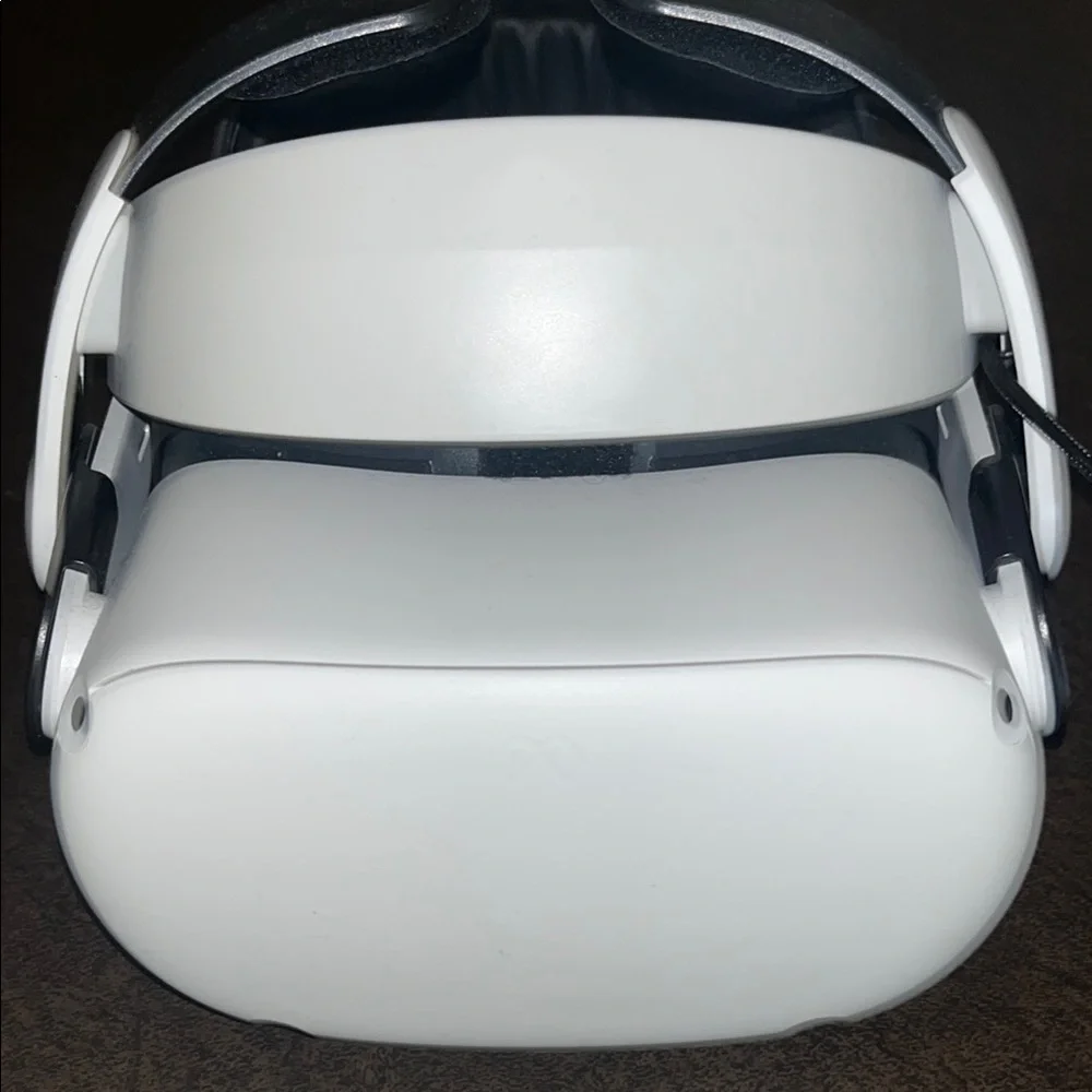Quest 2 White VR Headset 256GB modded head-strap+ battery block long lasting